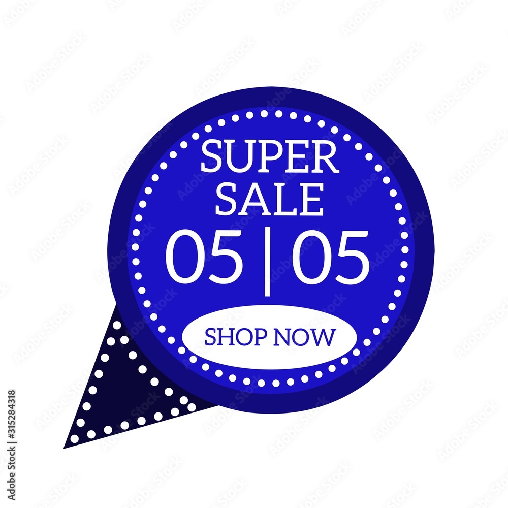 Fototapeta premium best price label 5 may 