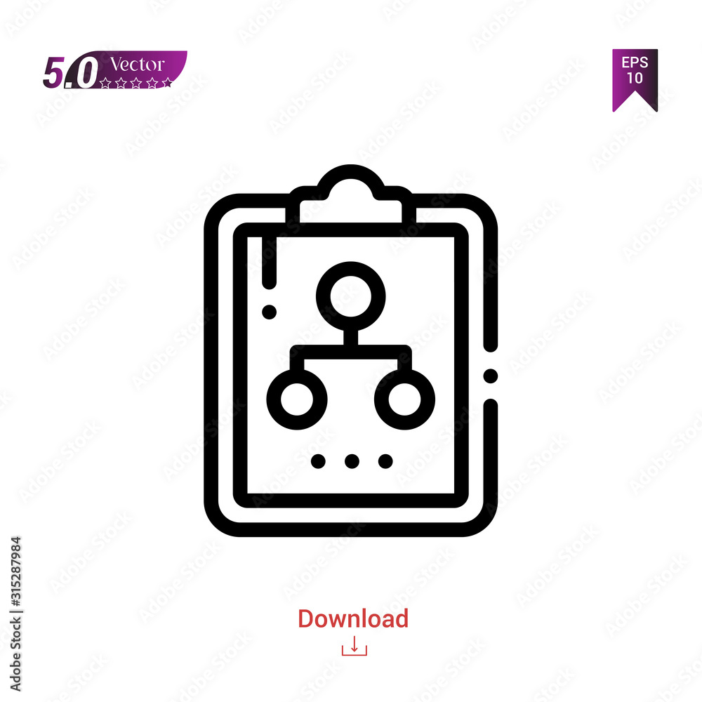 Outline organization icon vector isolated on white background. Graphic design, material-design, strategy-and-management icons mobile application, logo, user interface. EPS 10 format vector Outline organization icon vector isolated on white background. Graphic design, material-design, strategy-and-management icons mobile application, logo, user interface. EPS 10 format vector