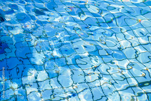 Swimming pool bottom ripple Texture background