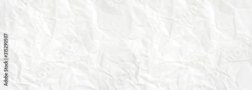 Paper texture Crumpled White.Top view.