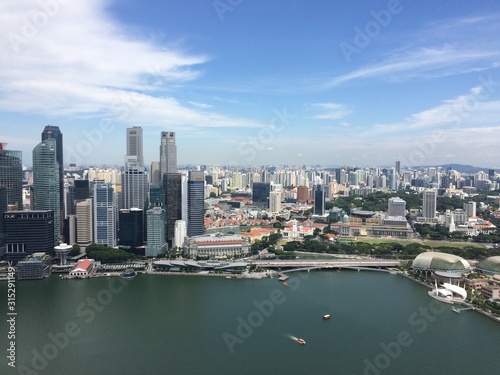 cityscape of singapore