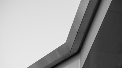 Abstract background architecture lines. modern architecture detail
