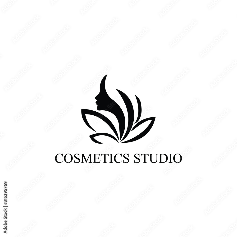 Beauty Care Saloon Logo. Fresh Face Beauty Logo Template Design Stock Image  - Image of cosmetics, health: 204166649