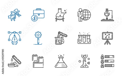 development icons set