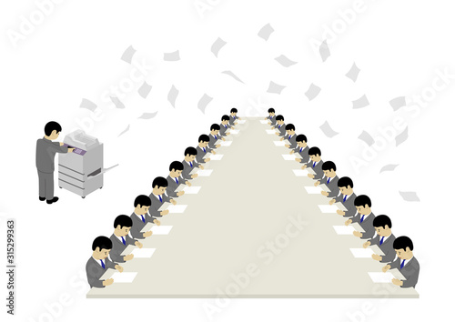 紙の無駄遣い