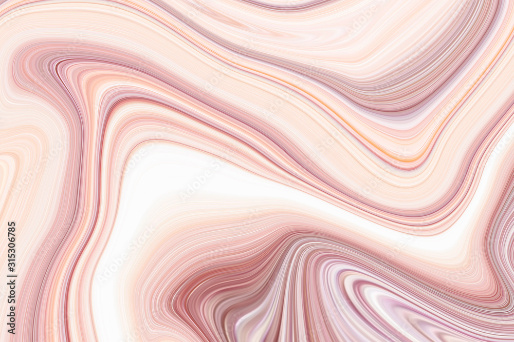 Marble ink colorful. brown marble pattern texture abstract background. can be used for background or wallpaper