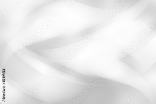 White smooth abstract background. Abstract white and gray color technology modern background design Illustration. Abstract white interior highlights future. Architectural background. © NOKFreelance