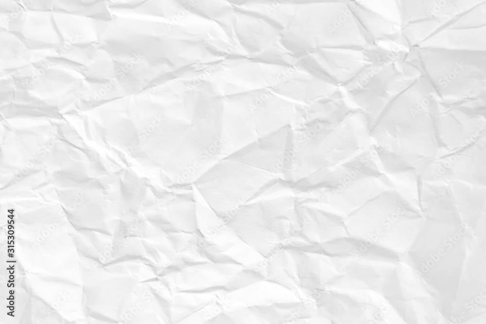 Paper texture Crumpled White.Top view. Paper texture Crumpled White.Top view.
