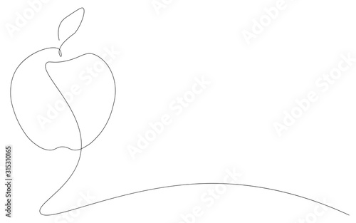 Apple backround design vector illustration
