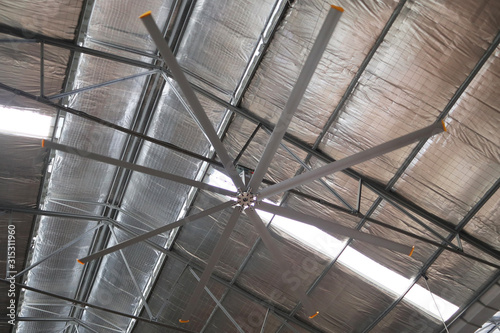 Huge or big factory fan