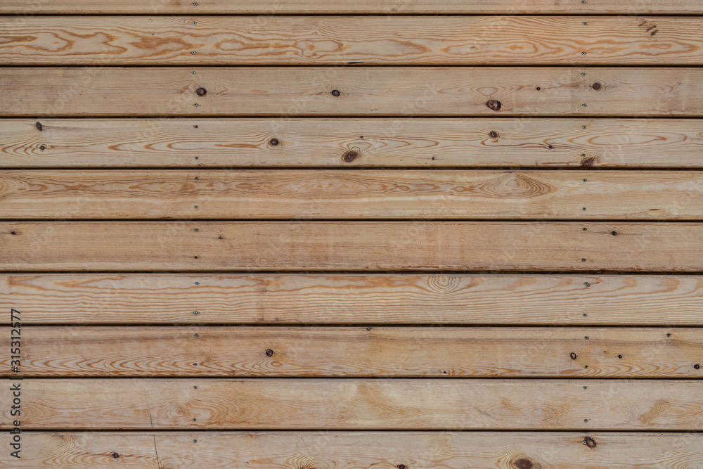 Obraz premium Textured background for wallpaper. Wall or floor made of wooden boards.