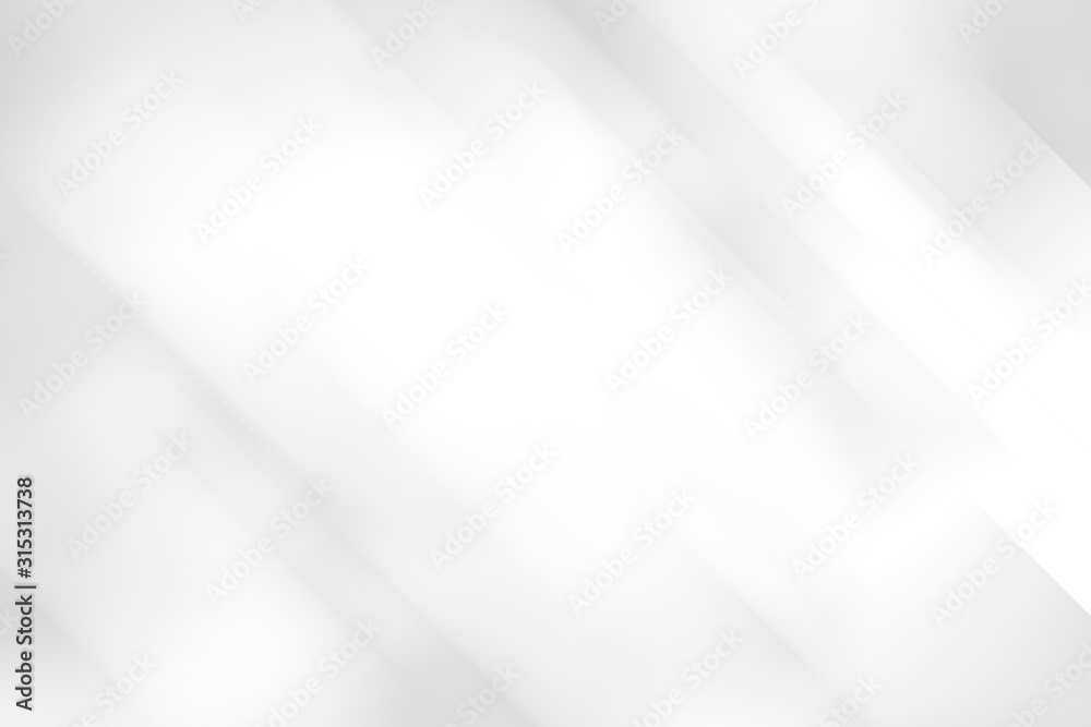 White smooth abstract background. Abstract white and gray color technology modern background design Illustration. Abstract white interior highlights future. Architectural background.