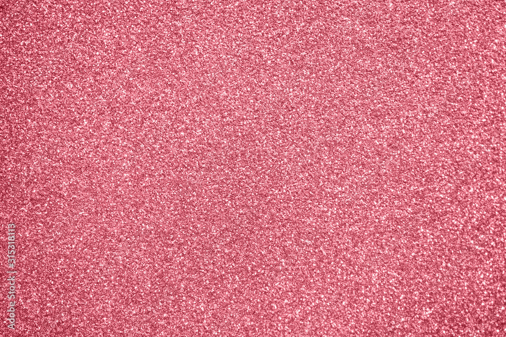 Fototapeta premium Abstract red glitter sparkle texture background
