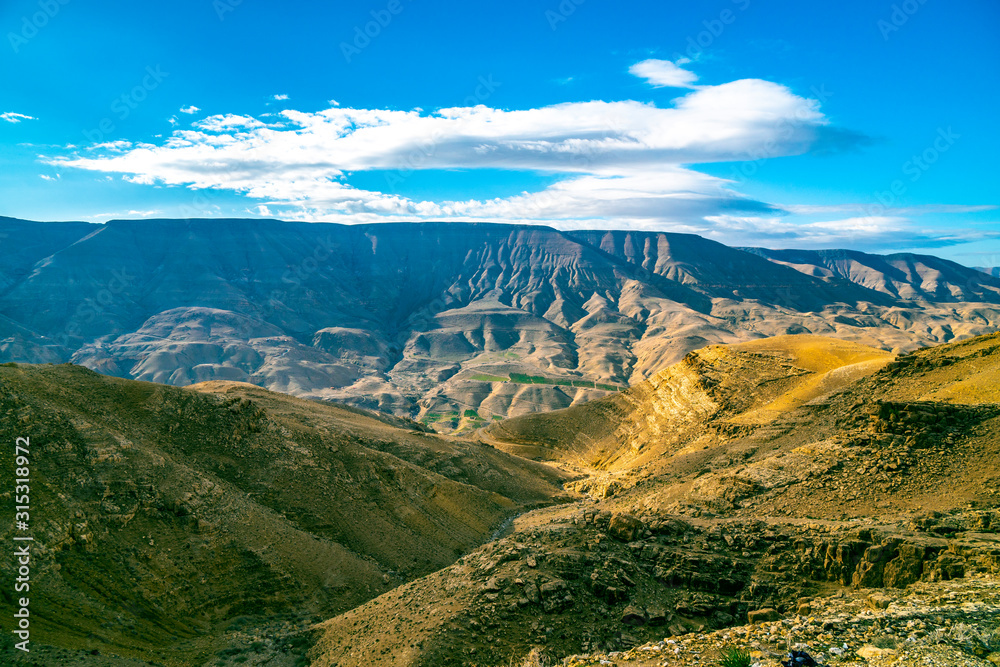 Wadi Mujib Canyon and Desert, Jordan