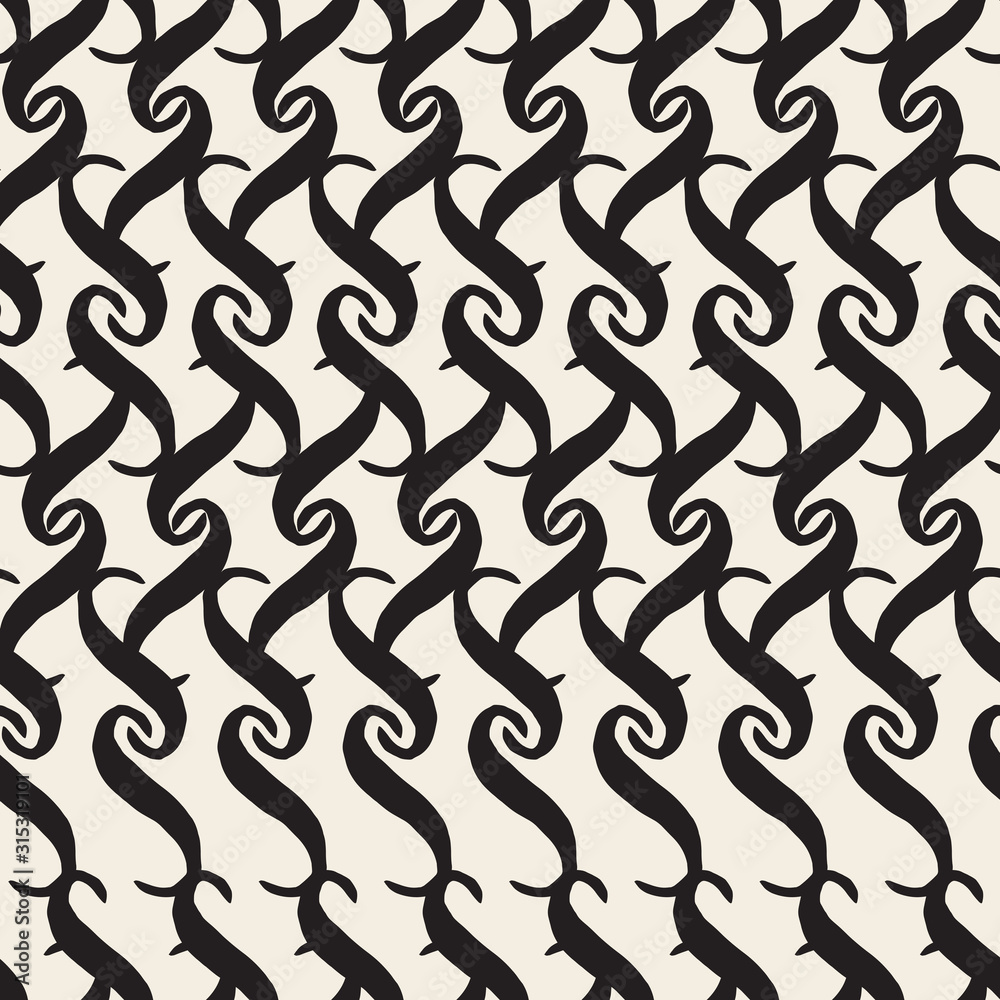 seamless monochrome abstract wave pattern background seamless monochrome abstract wave pattern background