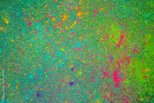 Holi painted background