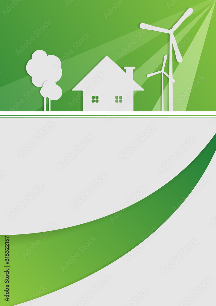 green life concept template green life concept template