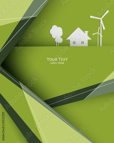 green life concept template