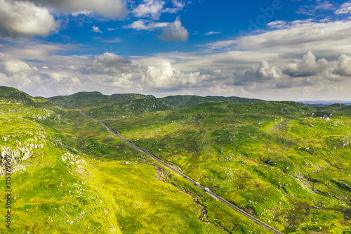 Mountain pass in Norway