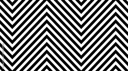 Zig zag pattern. Optical illusion effect. Stripped backdrop vector design.