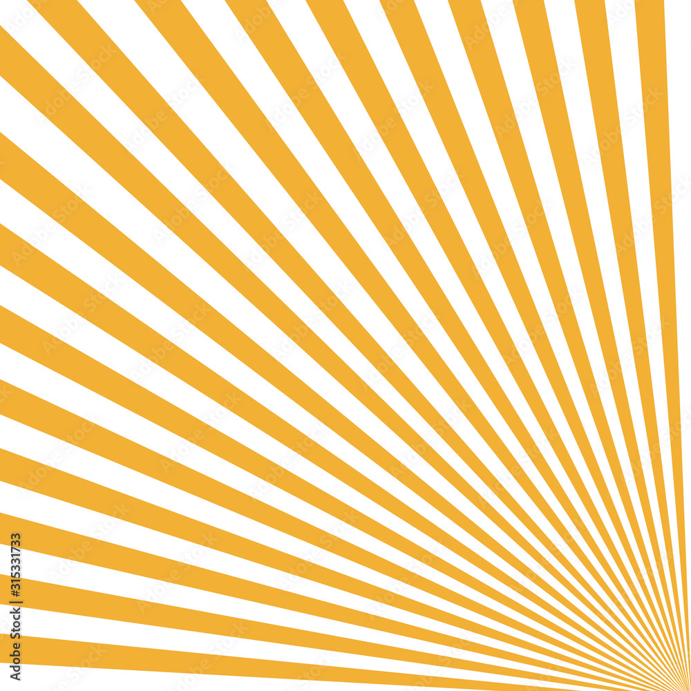 Obraz premium Sun beam rays vector background. Sunrise shine pattern vector design.