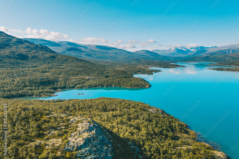 Ovre Sjodalsvatnet lake, Norway