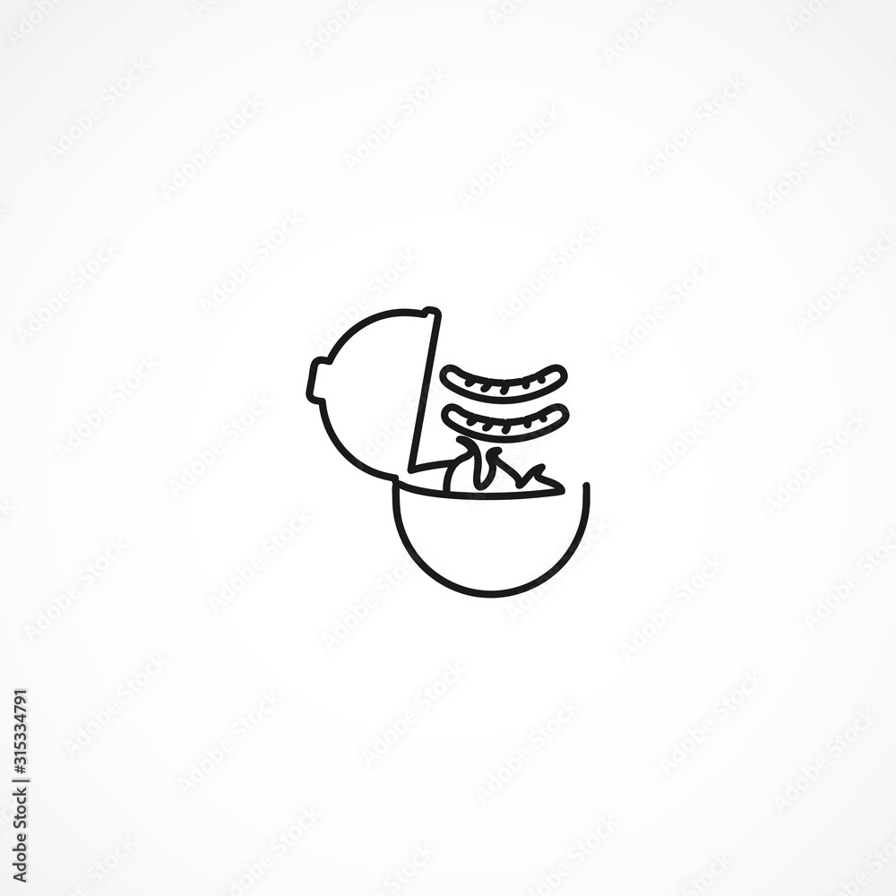 barbecue vector icon on white background barbecue vector icon on white background
