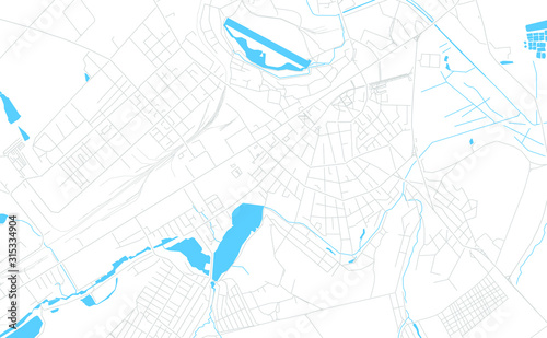 Balti, Moldova bright vector map