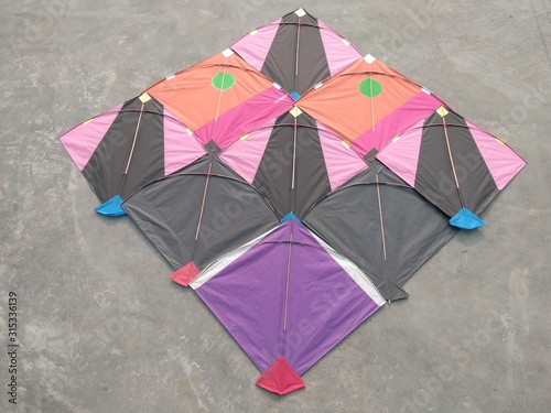 Combination of kite