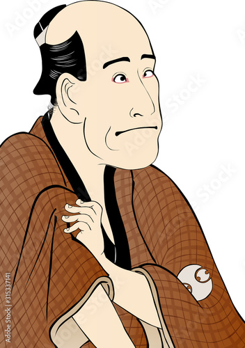 嵐龍蔵の金貸石部金吉図