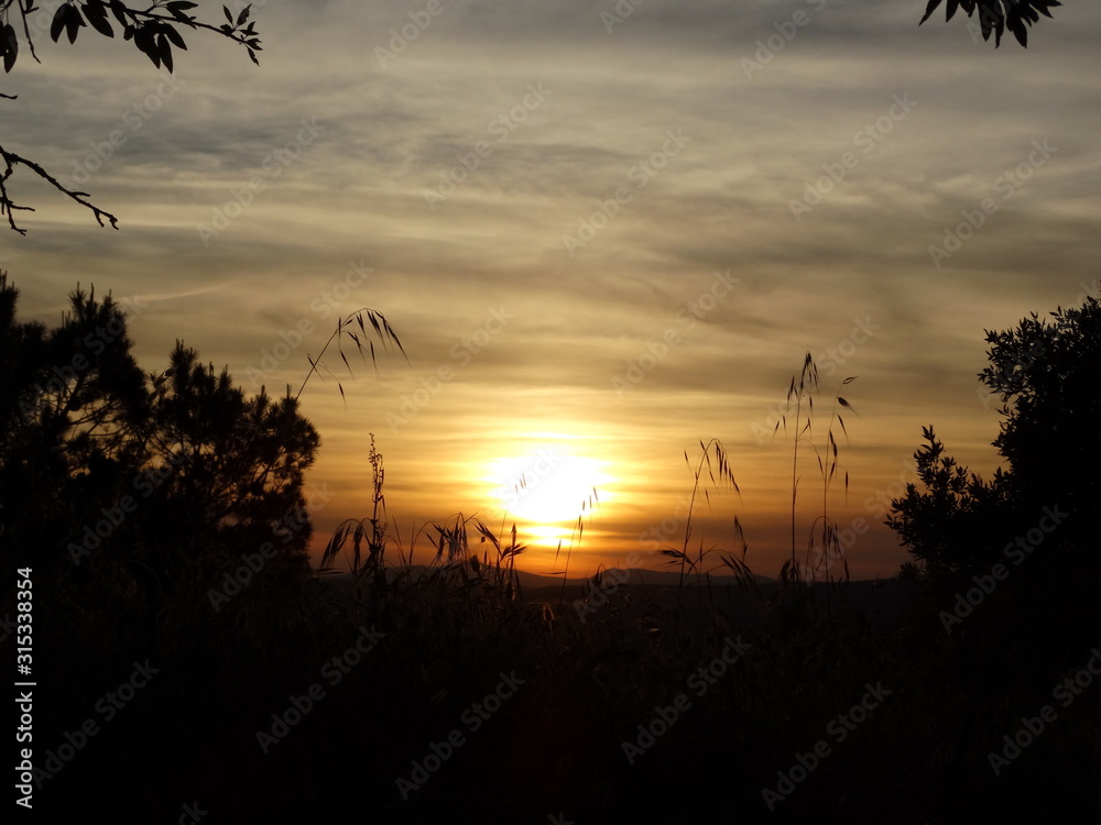 Obraz premium Tramonto sardo.