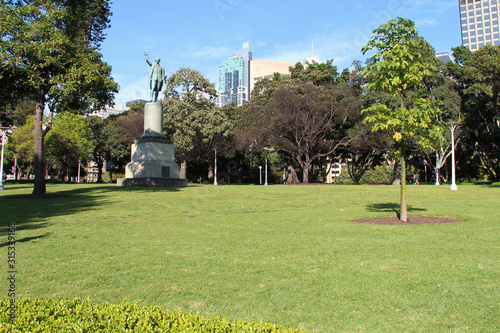 Photography hyde park in sydney (australia)
