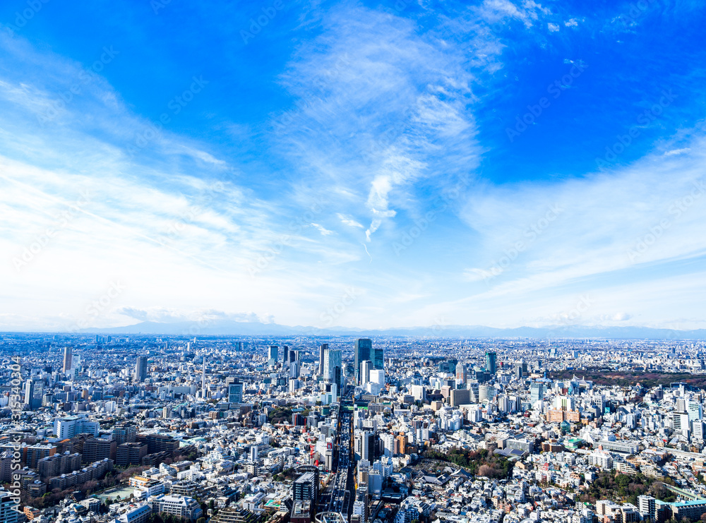 東京シティビュー　六本木から眺める渋谷方面