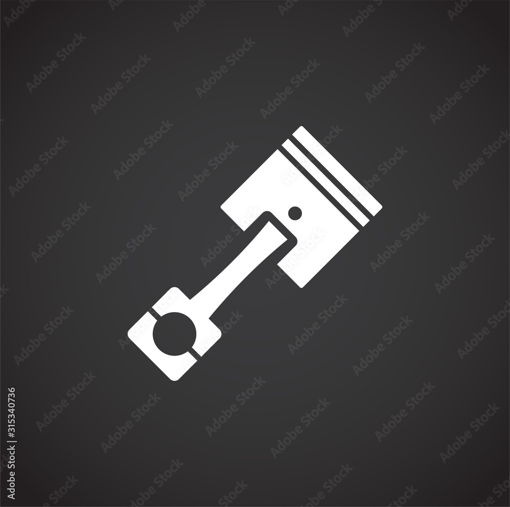 Car part icon on background for graphic and web design. Creative illustration concept symbol for web or mobile app Car part icon on background for graphic and web design. Creative illustration concept symbol for web or mobile app