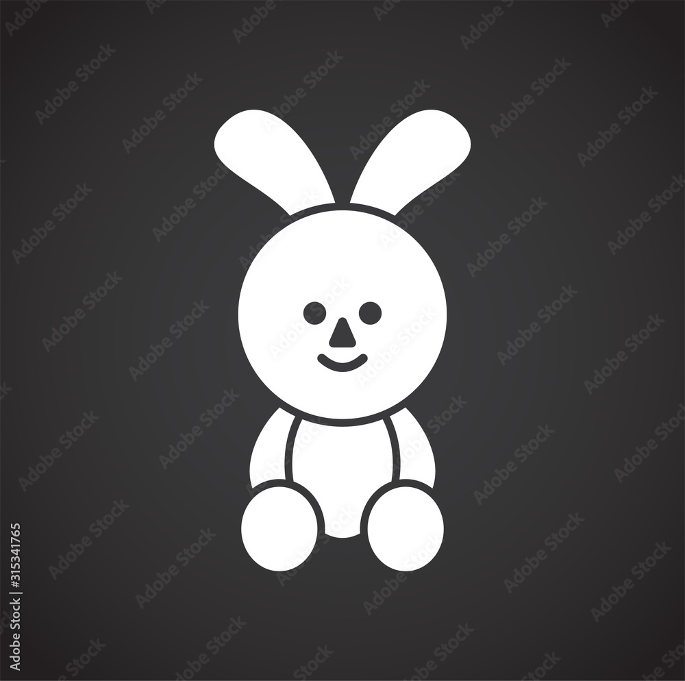Christmas toy icon on background for graphic and web design. Creative illustration concept symbol for web or mobile app Christmas toy icon on background for graphic and web design. Creative illustration concept symbol for web or mobile app
