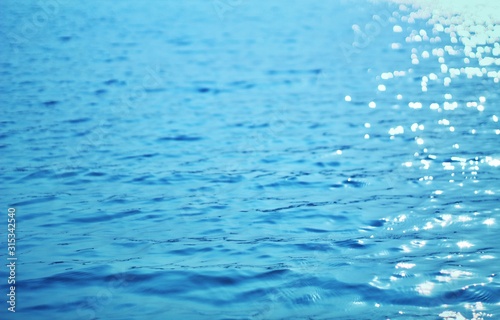 blue water ripple background