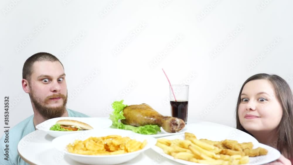 Look out from under the table and steal food.Funny about junk food. Look out from under the table and steal food.Funny about junk food.