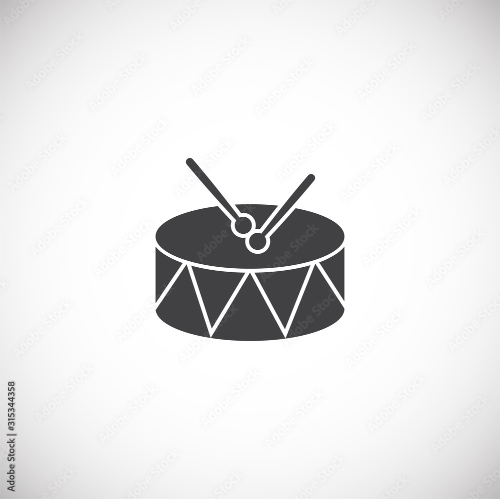Christmas toy icon on background for graphic and web design. Creative illustration concept symbol for web or mobile app Christmas toy icon on background for graphic and web design. Creative illustration concept symbol for web or mobile app