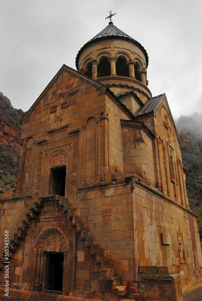 Noravank Monastery (12th-14th centuries AD). It's located 9 km from Areni Village. Armenia.