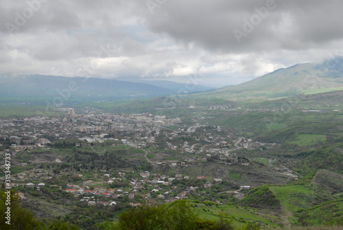 Stepanakert city is the capital of Mountainous Karabakh.