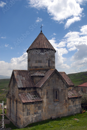 Medieval Makravank Monastery  13th century . Hrazdan town  Kotayk Region  Armenia.