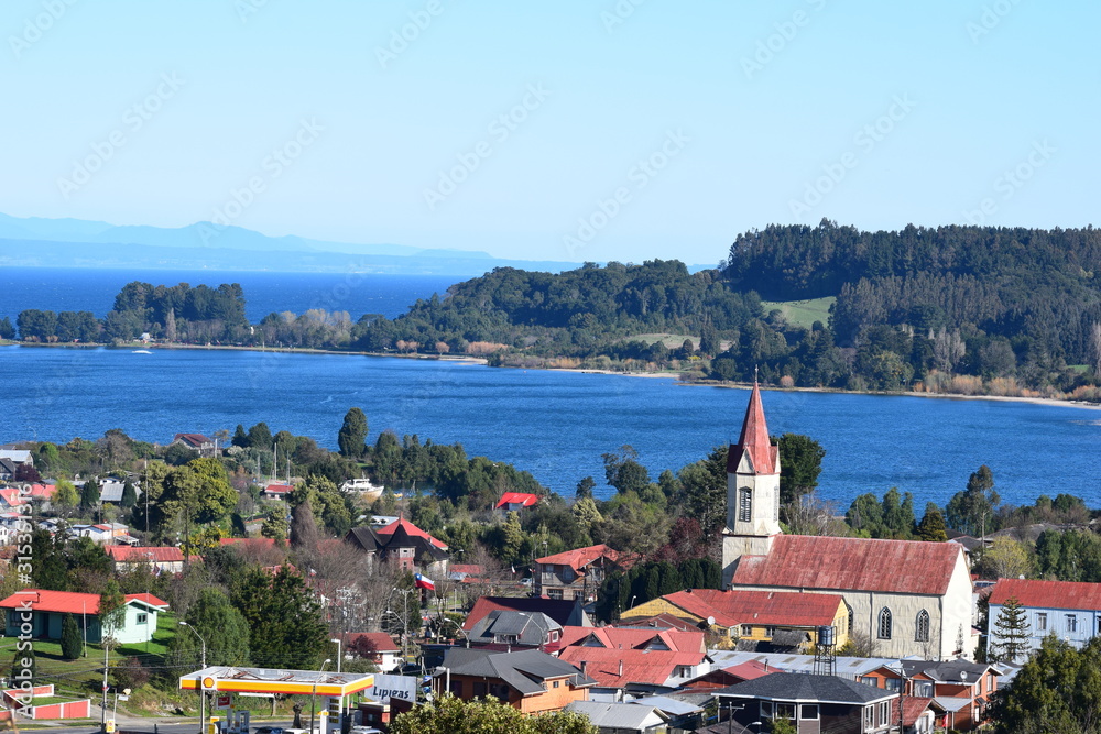 Fototapeta premium Puerto Octay, Región de Los Lagos