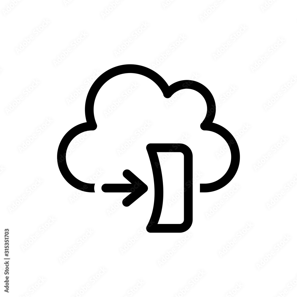 Elastic Icon - Vector Illustration . Elastic Icon - Vector Illustration .