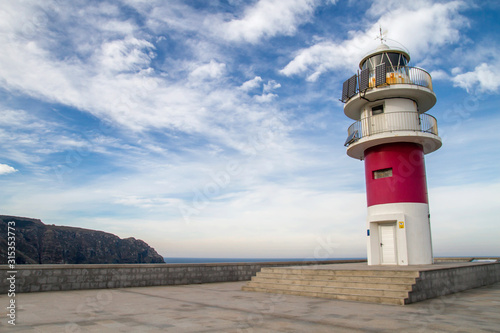 Cabo Ortegal lighthouse in A Coruna, Spain