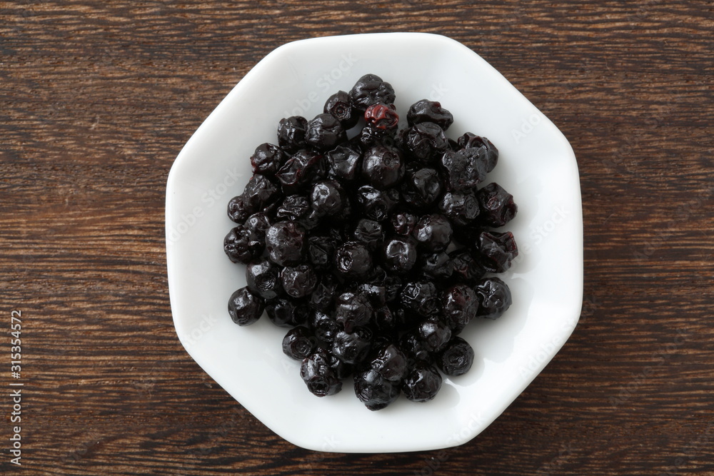 Image of dried blueberries from the United States Image of dried blueberries from the United States
