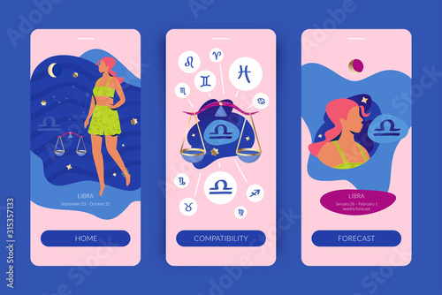 Libra Mobile App Screens