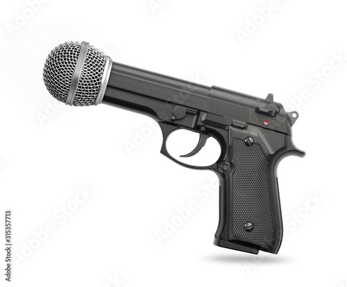 Microphone as a weapon