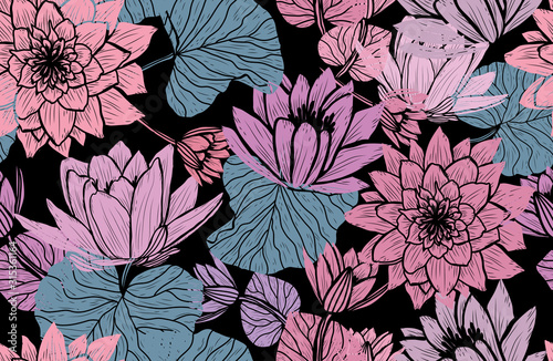 floral seamless pattern