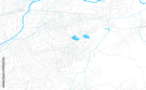 фотографія Cluj-Napoca, Romania bright vector map