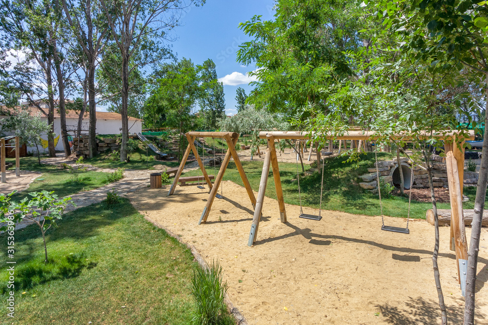 playground in the park